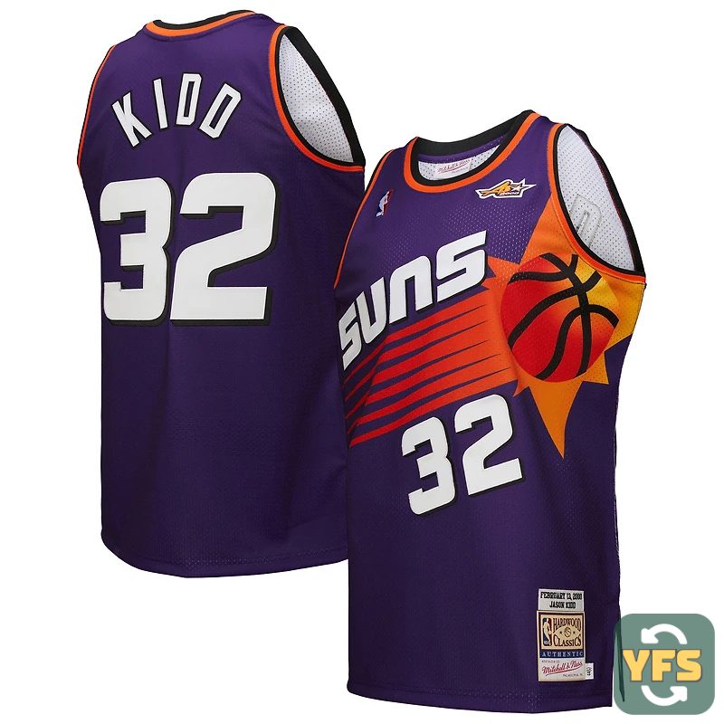 Authentic Jersey Jason Kidd Phoenix Suns 2000 NBA All-Star Game Mitchell&Ness