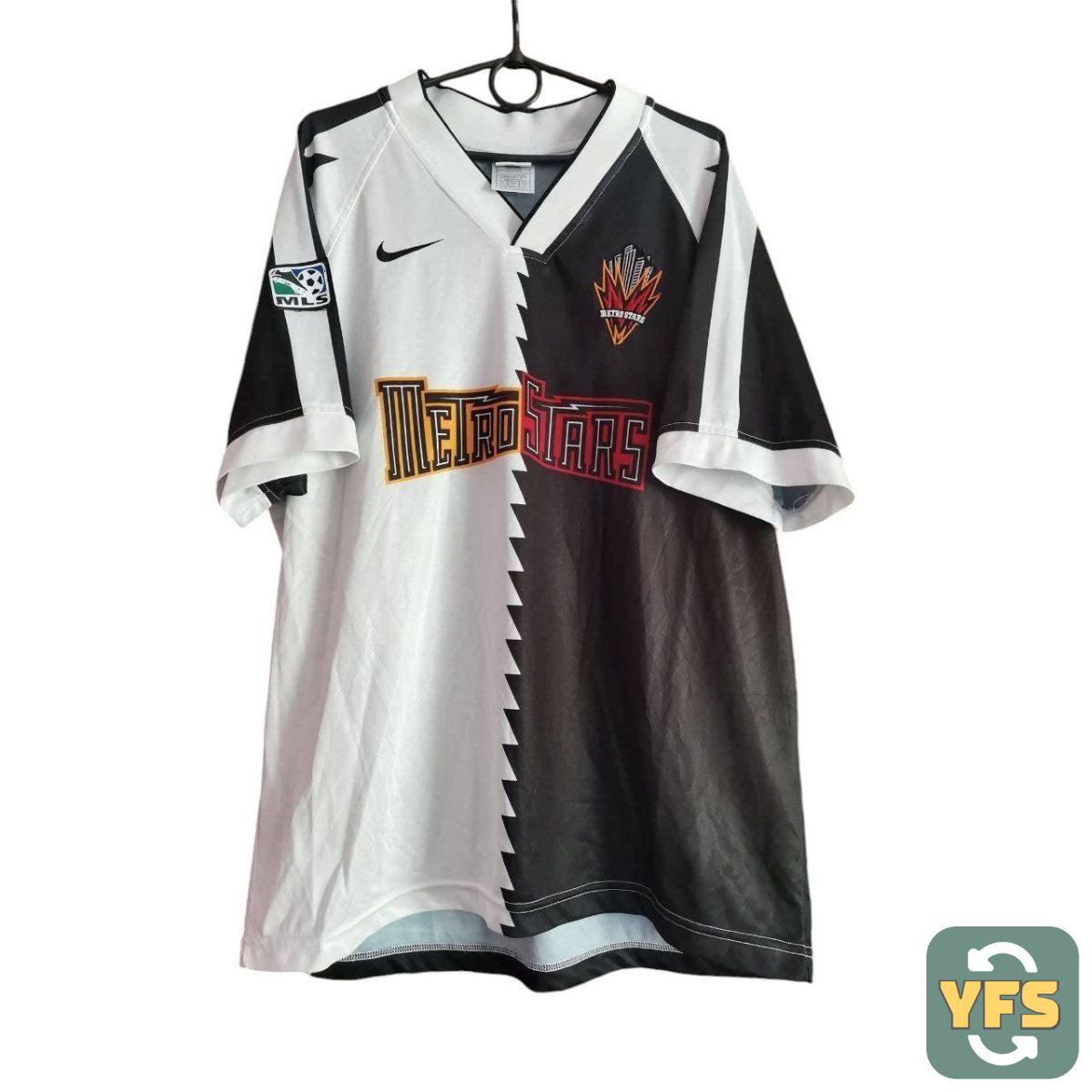 Rare Jersey New York Metrostars 1996 Away Player Issue Nike