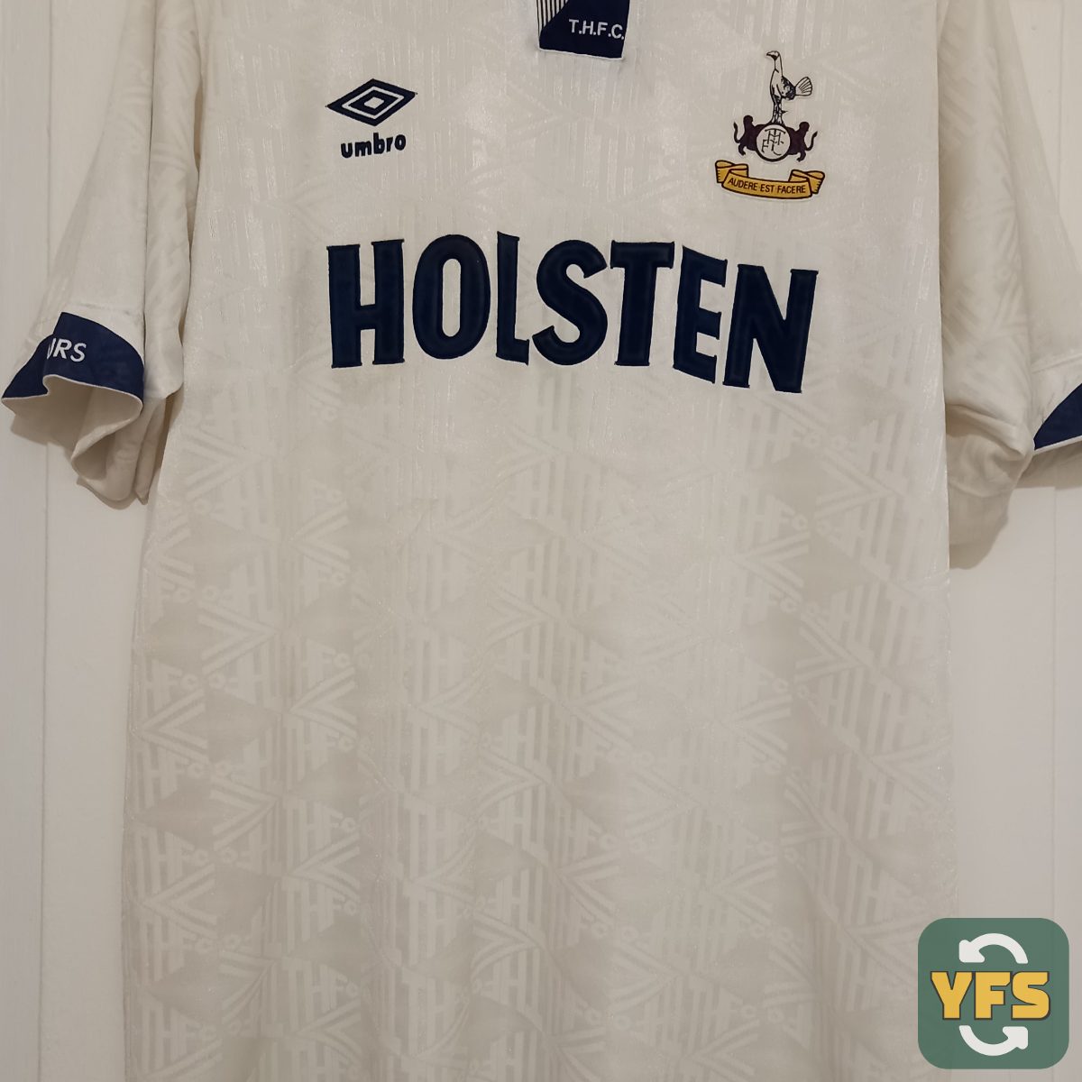 vintage Tottenham hotspurs F.C shirt