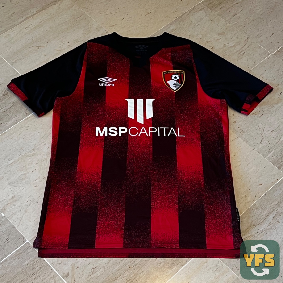 2020-21 Bournemouth home shirt excellent condition size medium