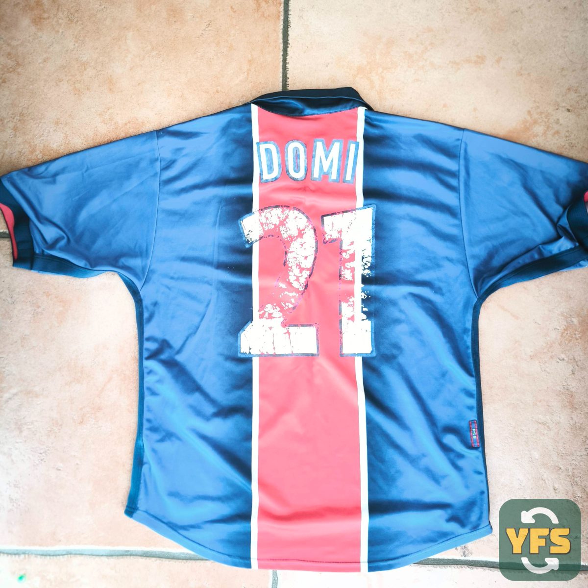 PSG Europe 1998/99 Match kit Didier Domi