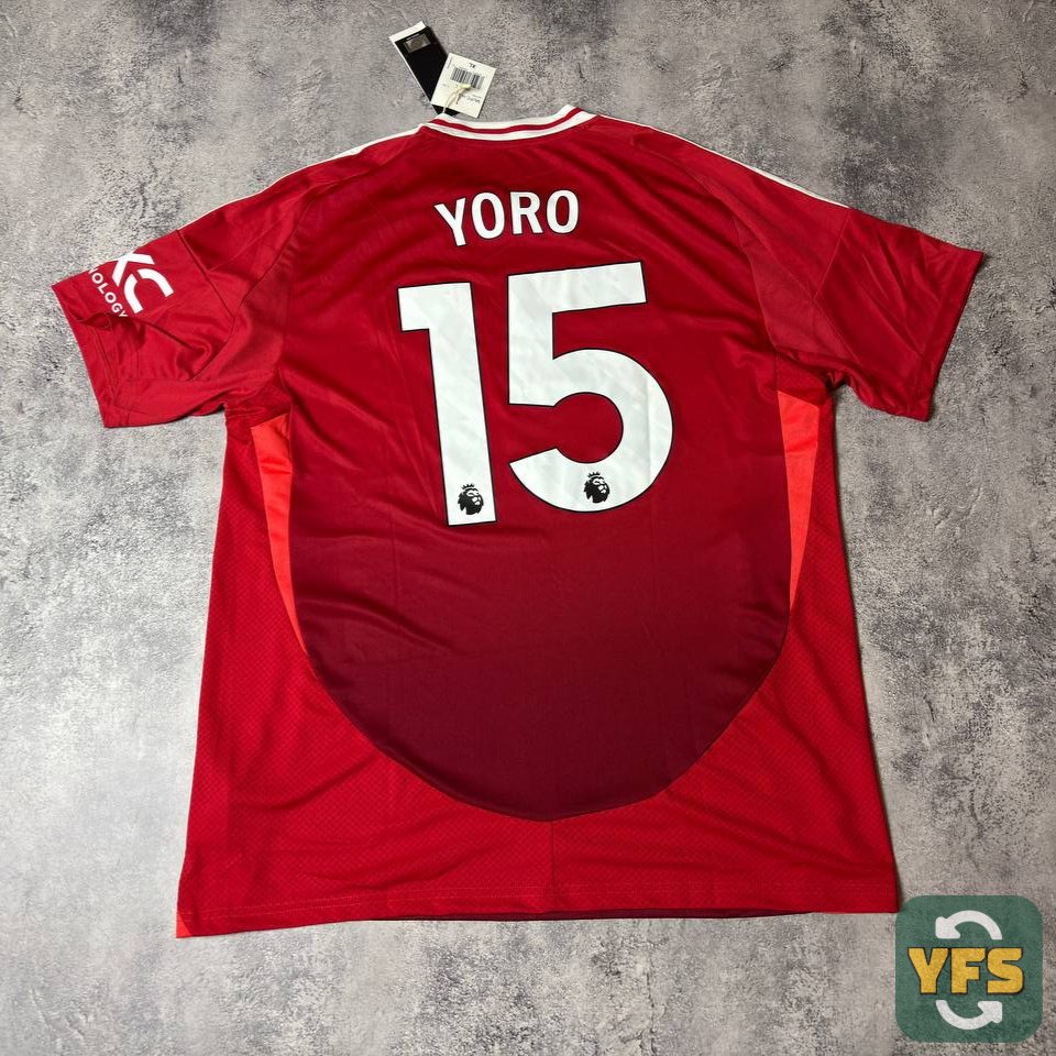 Jersey Yoro Manchester United FC 2024/25 Adidas