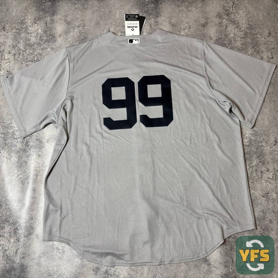 Official Jersey Aaron Judge New York Yankees 2024 World Series Home Pinstripe