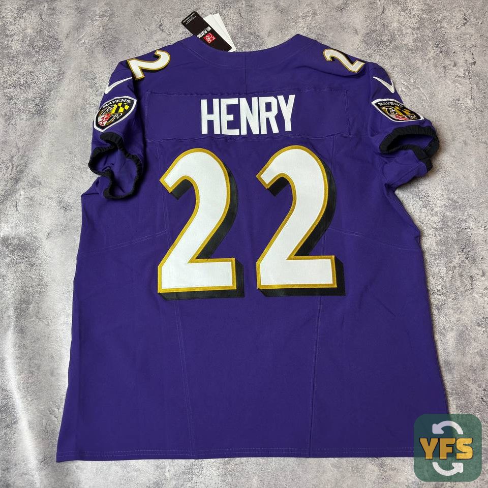 Jersey Derrick Henry Baltimore Ravens Nike F.U.S.U Elite NFL