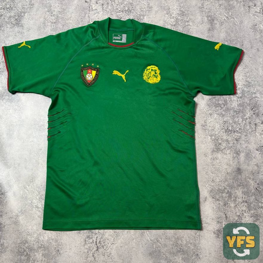 Jersey Cameroon Soccer 2004/06 puma Vintage