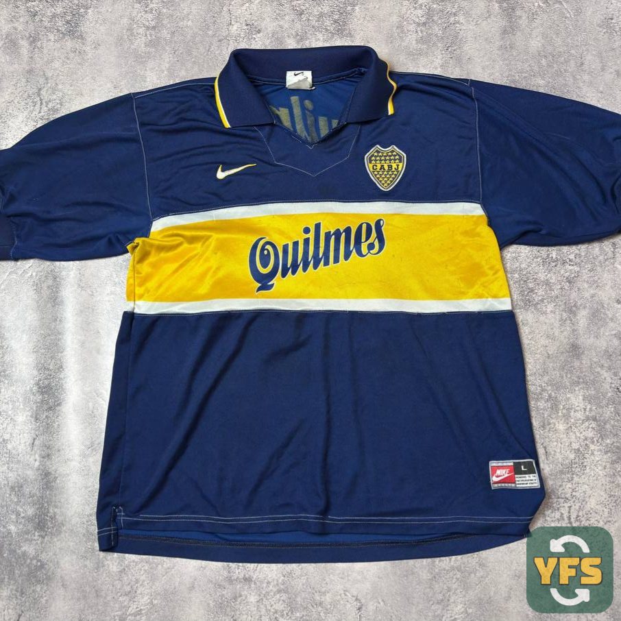Rare Jersey Cristian Traverso Boca Juniors 1997/98 Nike Player Issue Vintage
