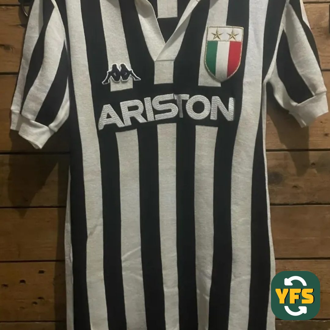 Juventus Turin 1984-1985 Home Match Worn Kappa - YourFootballShirt - Photo 1