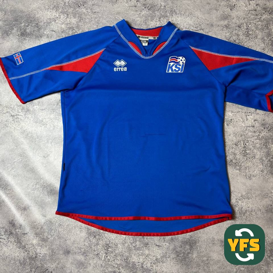 Jersey Iceland Soccer 2006/08 Vintage