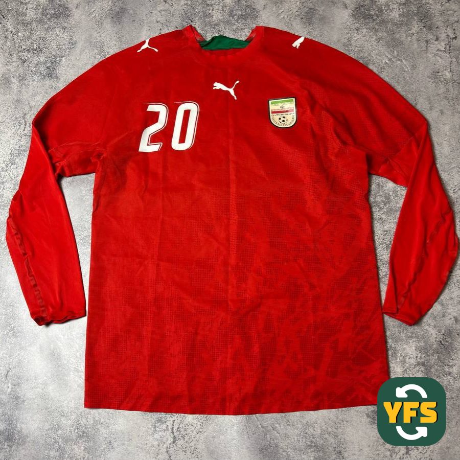 Jersey Iran National Team 2006 Player Issue Vintage