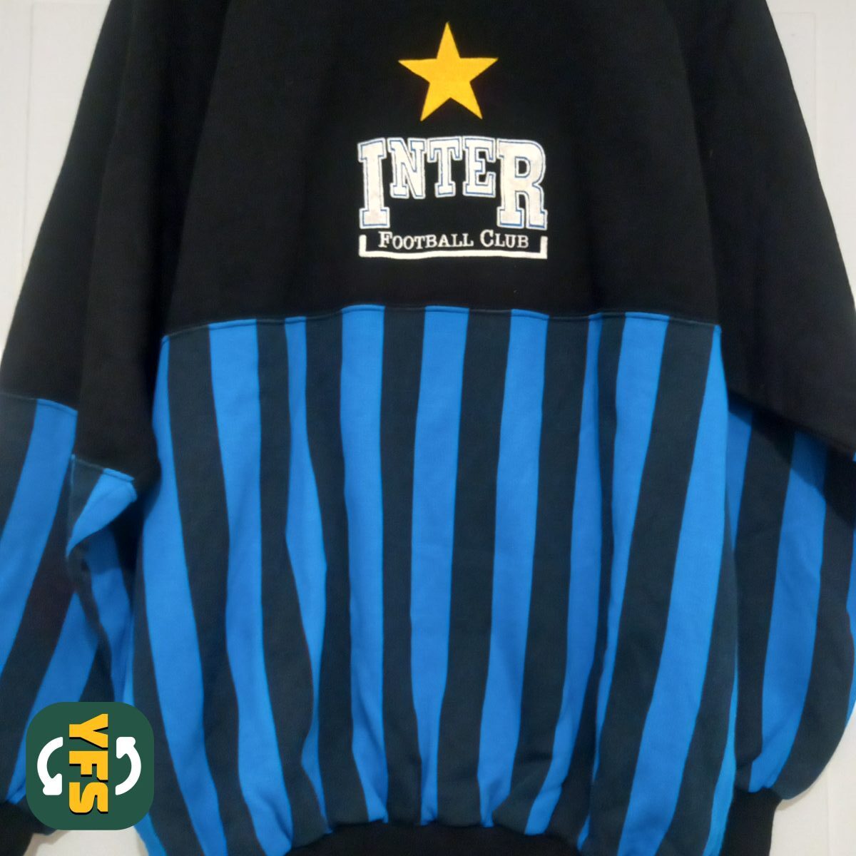 Inter Milan 1990-1991 Home Store Version Kopa - YourFootballShirt - Photo 1