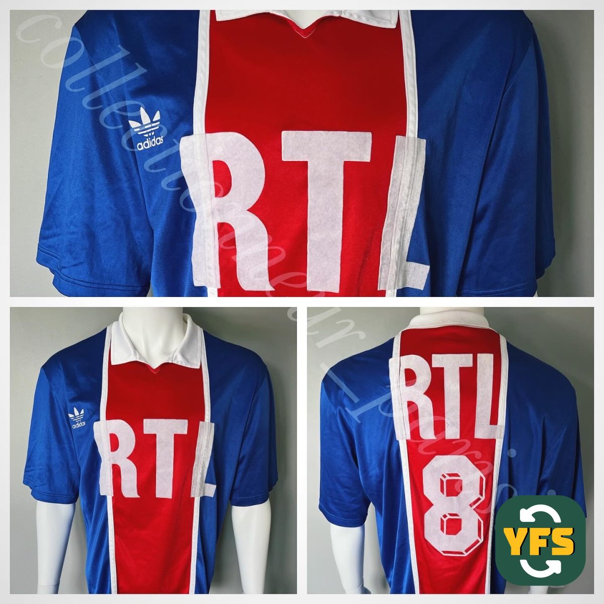 PSG 1992-1993 Special edition Match Worn Adidas - YourFootballShirt