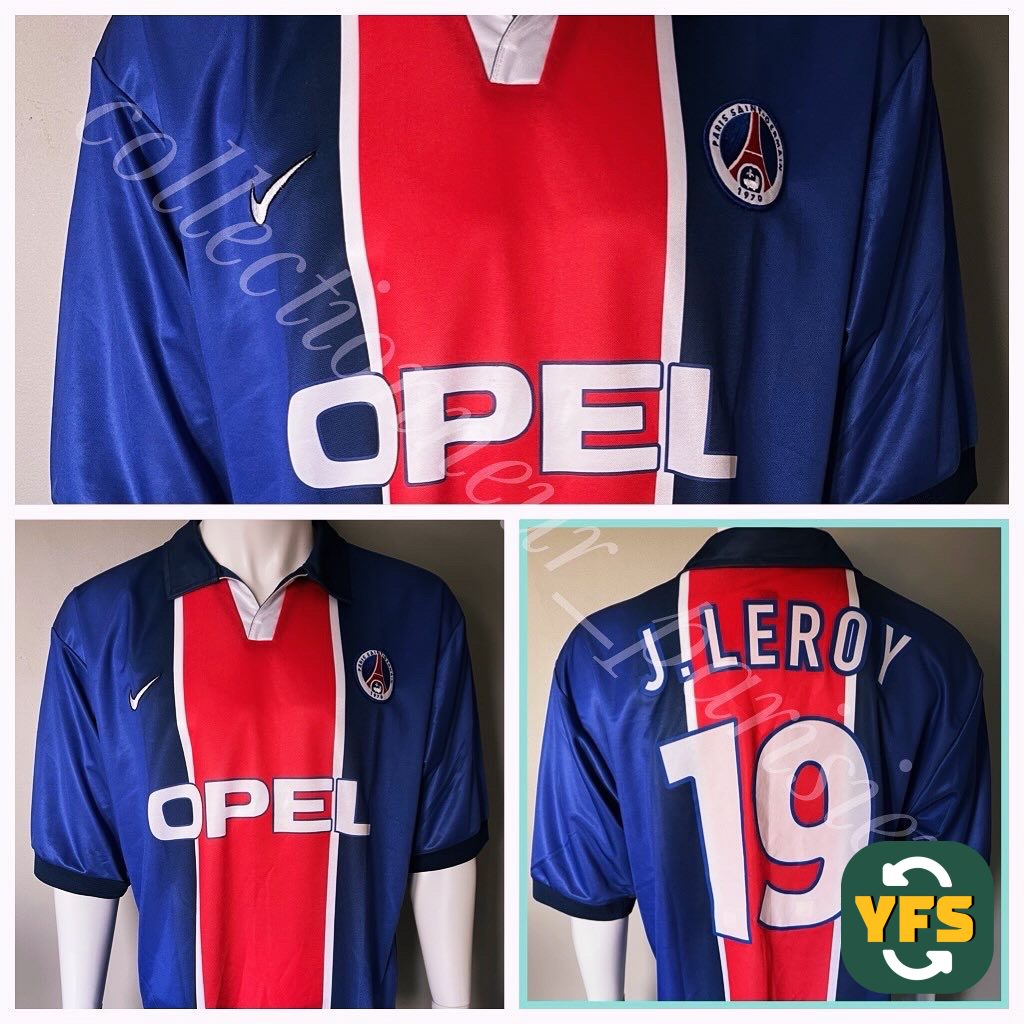 PSG 1998-1999 Special edition Match Worn Nike - YourFootballShirt