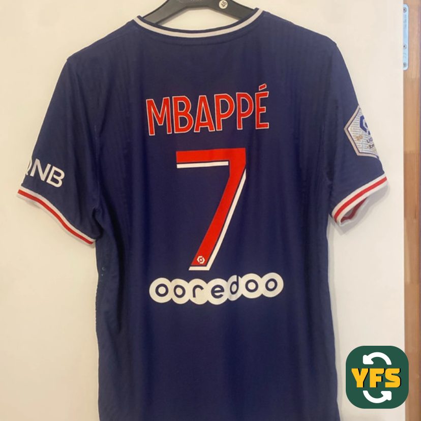 PSG 2020-2021 Home Pro Version Nike Mbappé #7 - YourFootballShirt - Photo 1