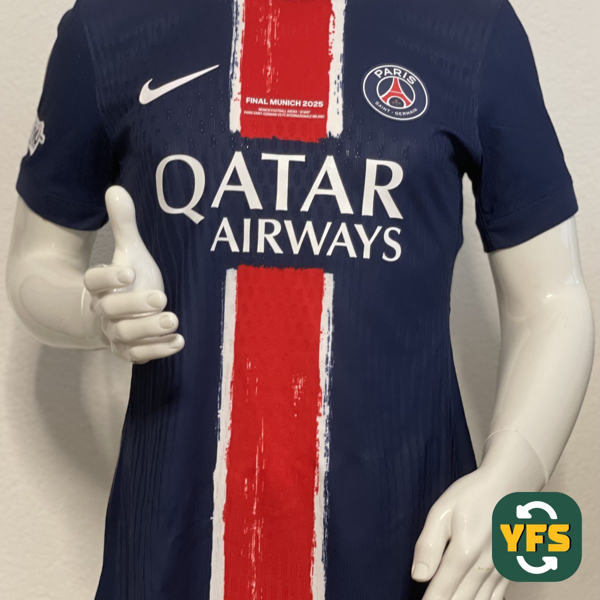 PSG 2024-2025 Home Issued Nike - YourFootballShirt - Photo 1