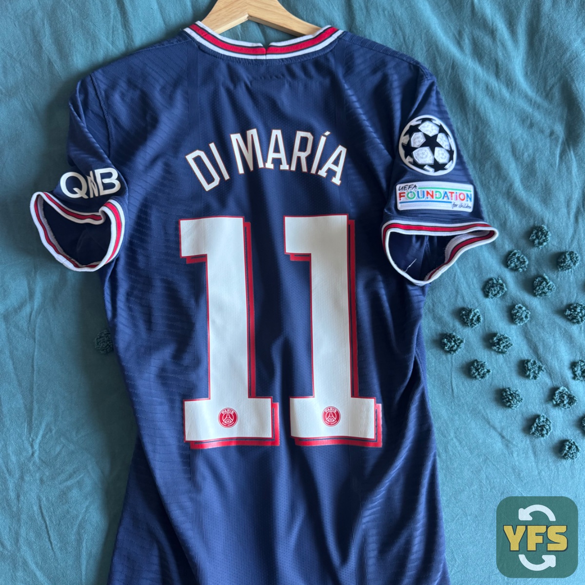 Maillot stock pro PSG Di Maria