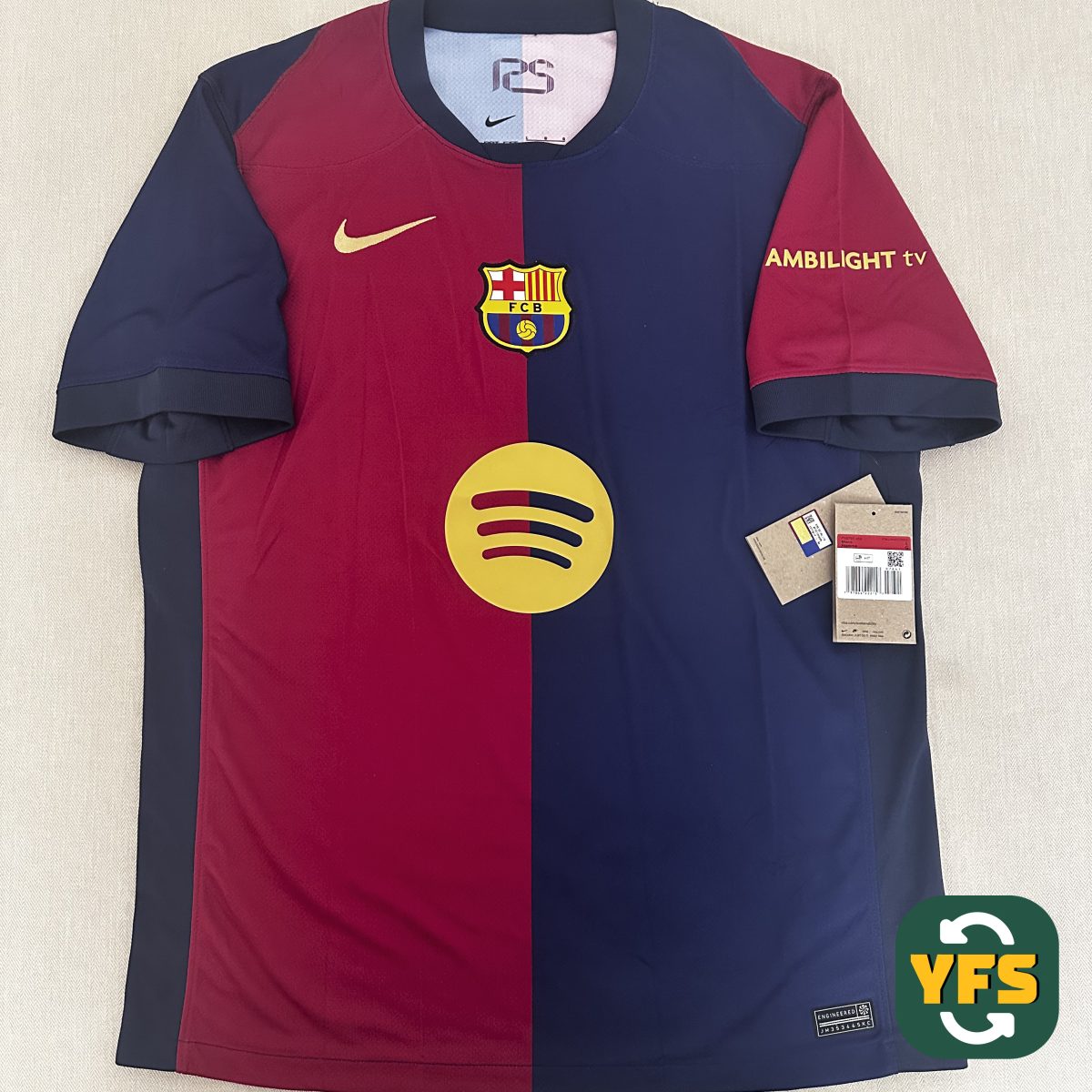 FC Barcelona 2024-2025 Home Store Version Nike - YourFootballShirt - Photo 1