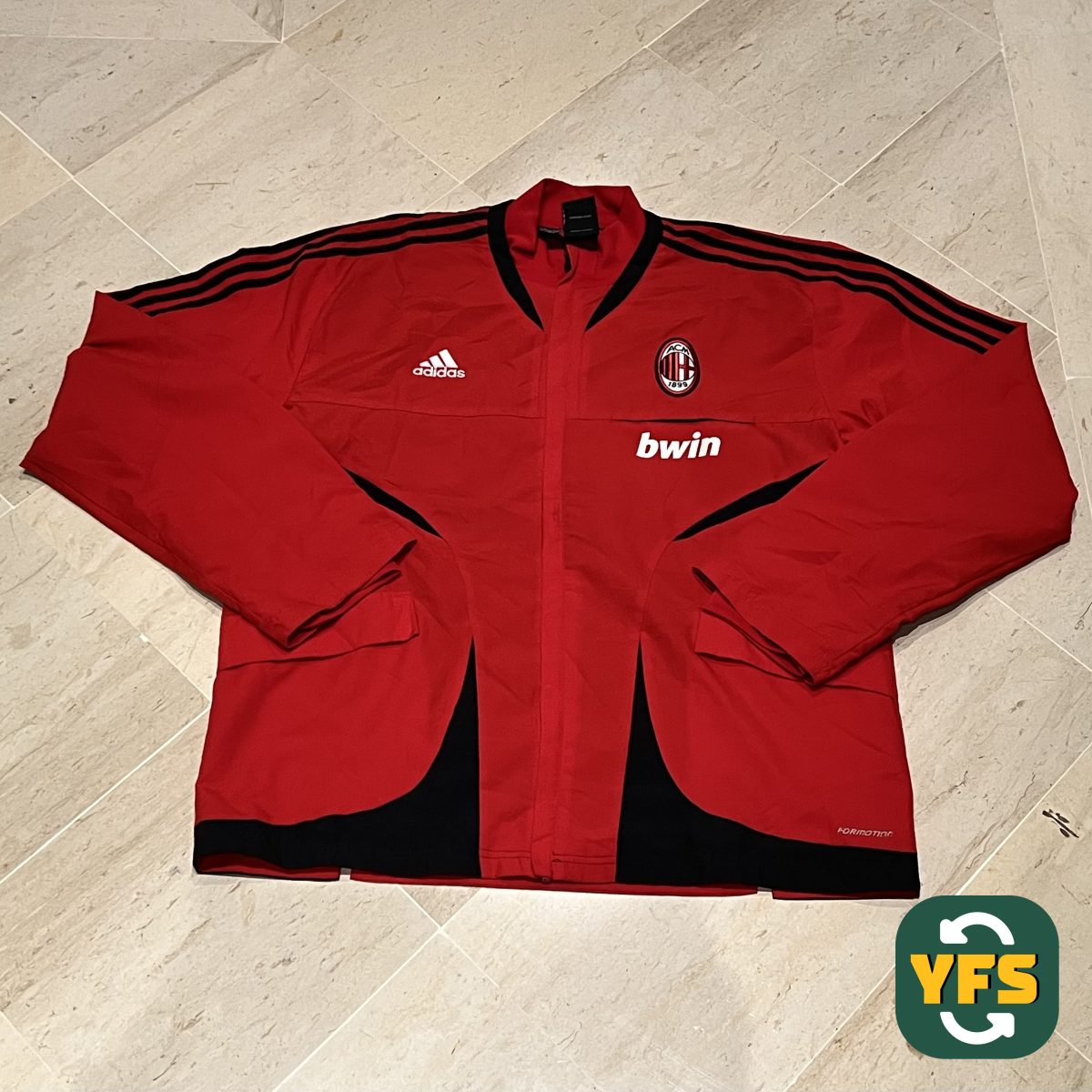 Milan AC 2007-2008 Training Pro Version Adidas - YourFootballShirt - Photo 1