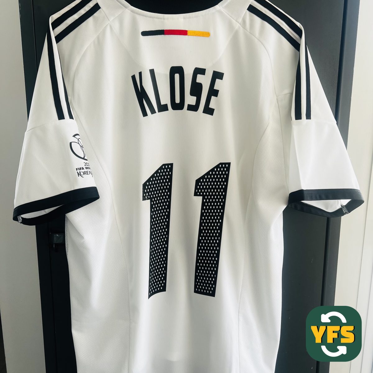 Germany 2002-2003 Home Store Version Adidas KLOSE 11 - YourFootballShirt - Photo 1
