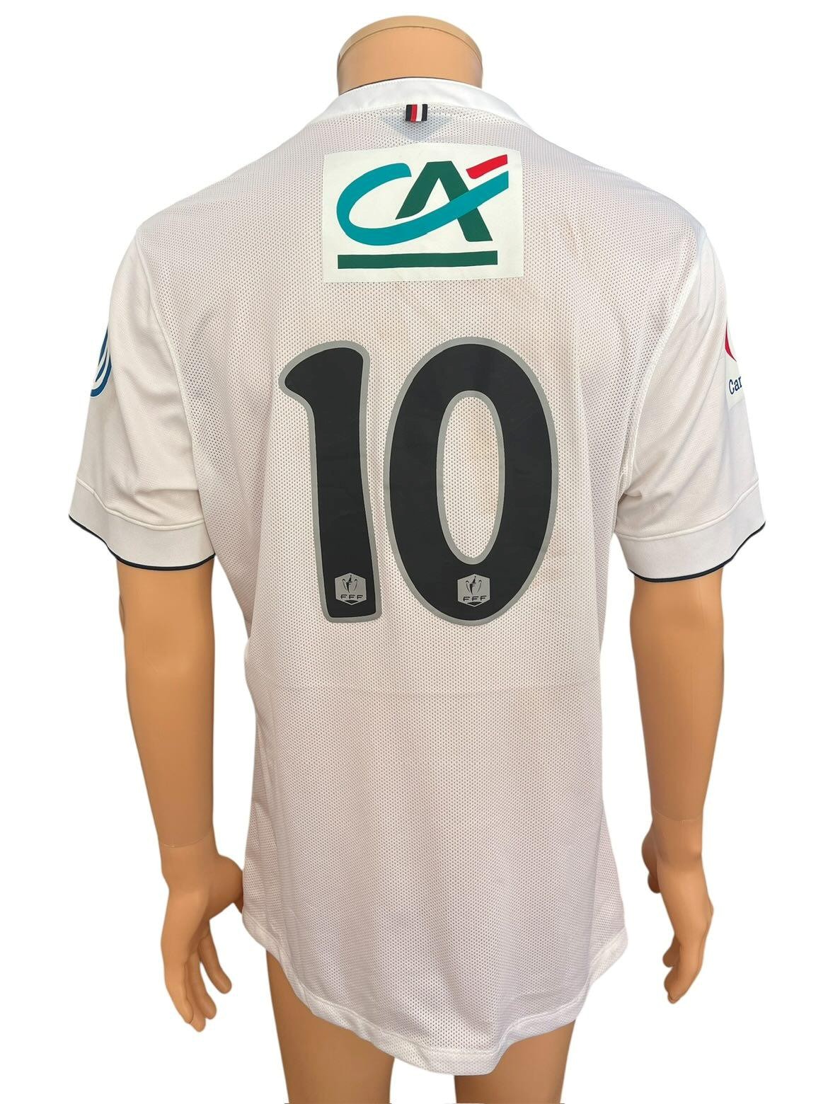 PSG 2014-2015 Away Match Worn Nike - YourFootballShirt - Photo 1