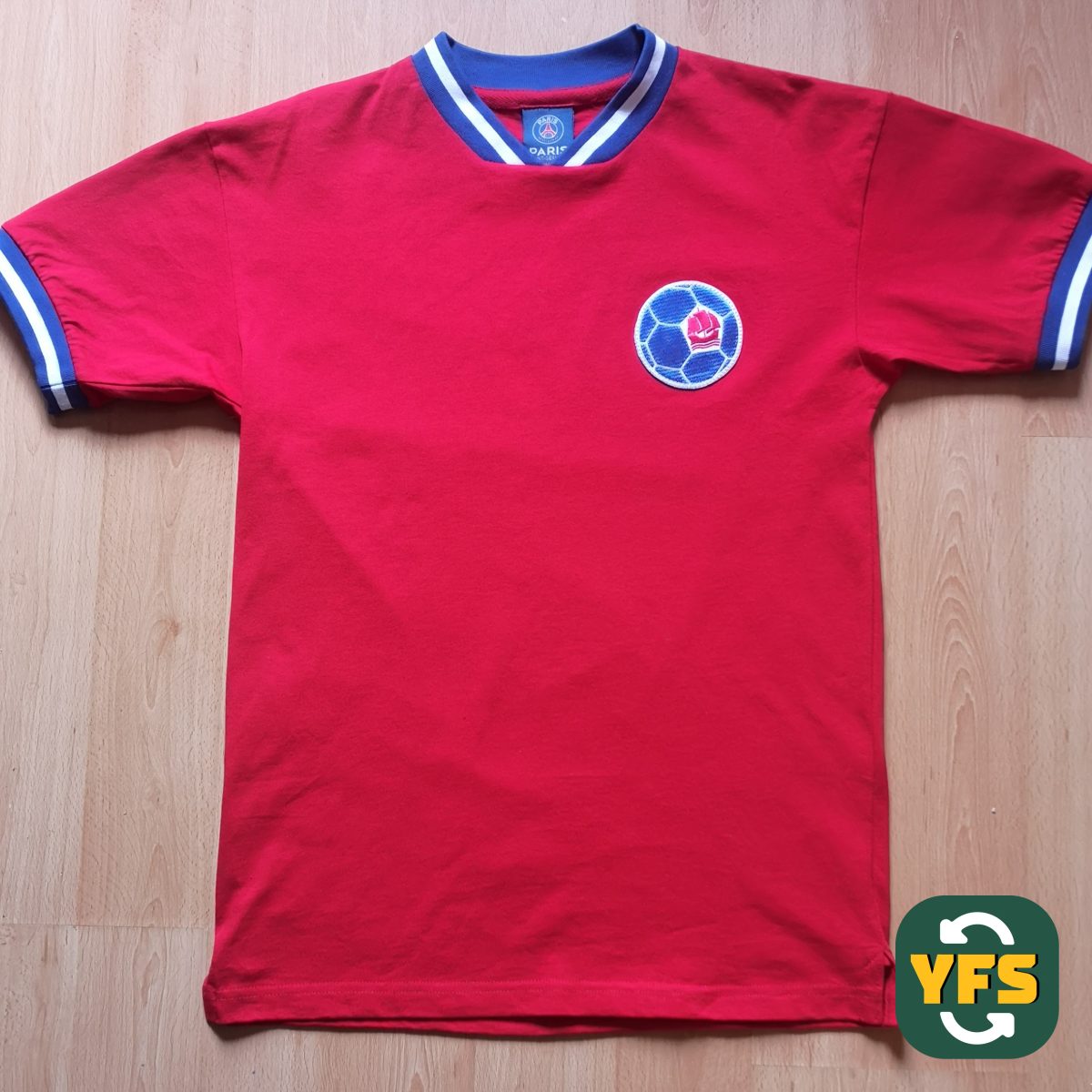PSG 1970-1971 Home Store Version - YourFootballShirt - Photo 1