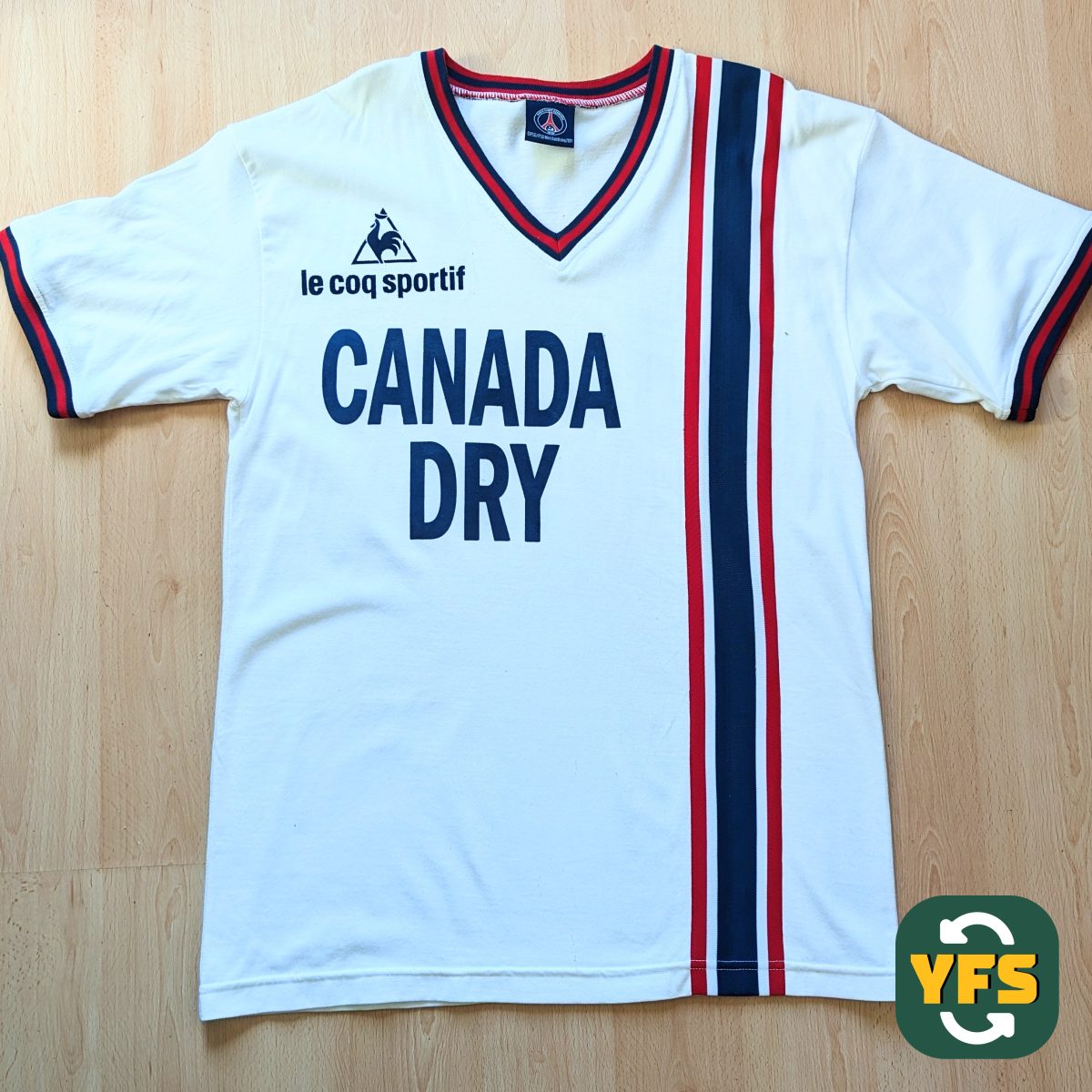 PSG 1973-1974 Away Le Coq Sportif - YourFootballShirt - Photo 1