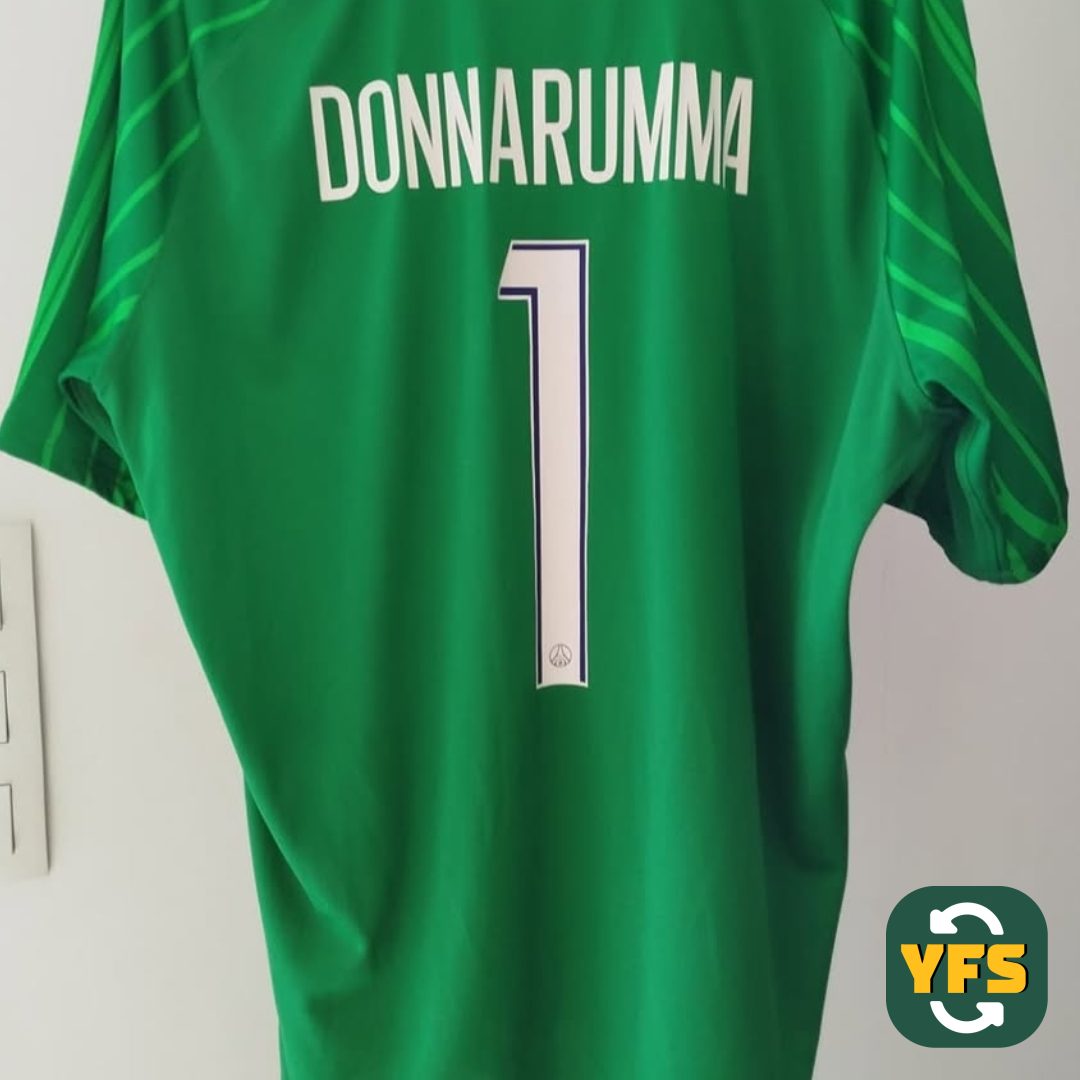 PSG 2024-2025 Goalkeeper Match Worn Nike - YourFootballShirt - Photo 1