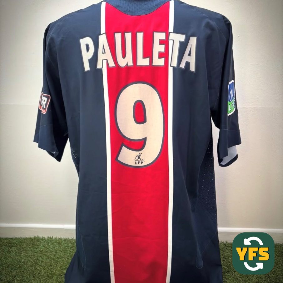 PSG 2005-2006 Home Issued Nike - YourFootballShirt - Photo 1
