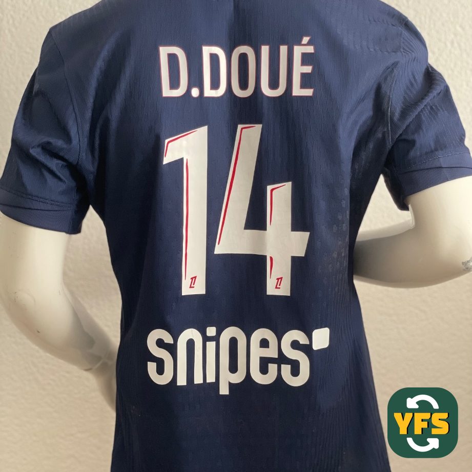 PSG 2024-2025 Home Match Worn Nike - YourFootballShirt - Photo 1