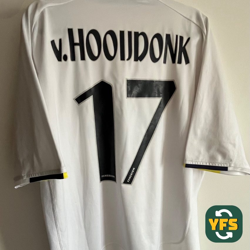 Fenerbahce 2004-2005 Away Store Version Adidas Van Hooijdonk/17 - YourFootballShirt - Photo 1