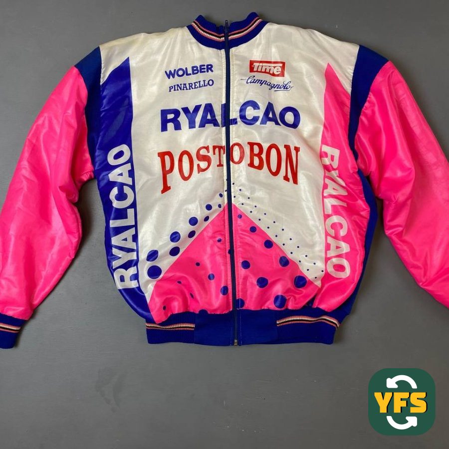 Rarely Jersey Ryalcao Postobon Tour de France 1991 Vintage