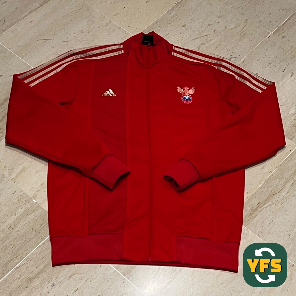 Rare Russia 2011 adidas jacket excellent condition size medium