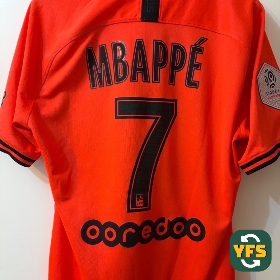 PSG 2019-2020 Away Store Version Jordan - YourFootballShirt - Photo 1
