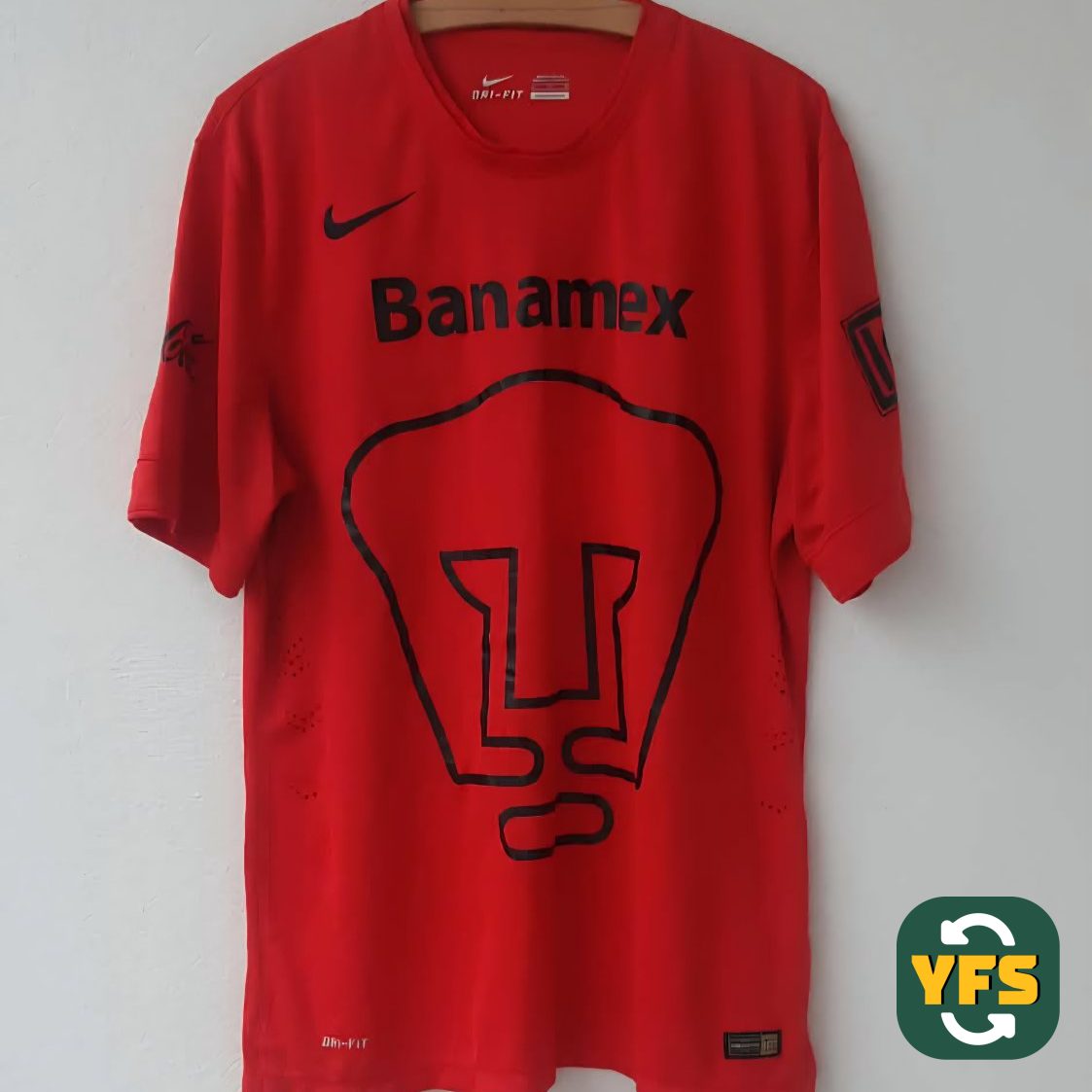 Pumas UNAM 2014-2015 Goalkeeper Issued Nike - YourFootballShirt - Photo 1