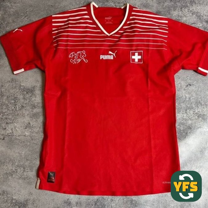 Switzerland 2022-2023 Home Issued Puma - YourFootballShirt - Photo 1