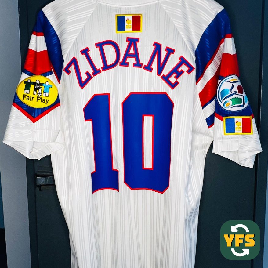France 1996-1997 Away Store Version Adidas - YourFootballShirt - Photo 1