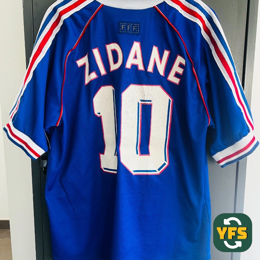 France 1998-1999 Home Store Version Adidas - YourFootballShirt - Photo 1