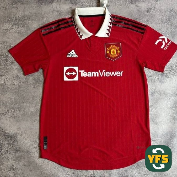 Manchester United 2022-2023 Home Issued Adidas - YourFootballShirt - Photo 1