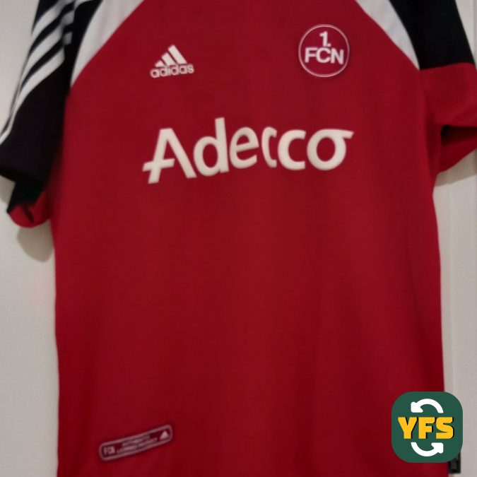Nuremberg 2000-2001 Home Store Version Adidas - YourFootballShirt - Photo 1