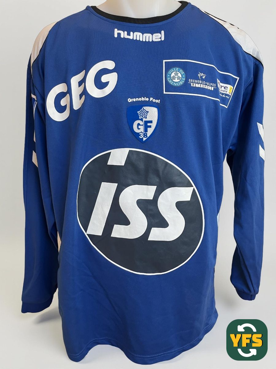 Grenoble Foot 2007-2008 Home Issued Hummel - YourFootballShirt - Photo 1
