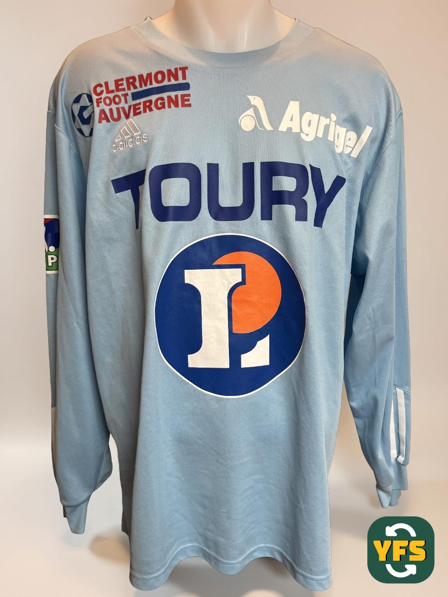 Clermont Foot 2003-2004 Away Issued Adidas - YourFootballShirt - Photo 1
