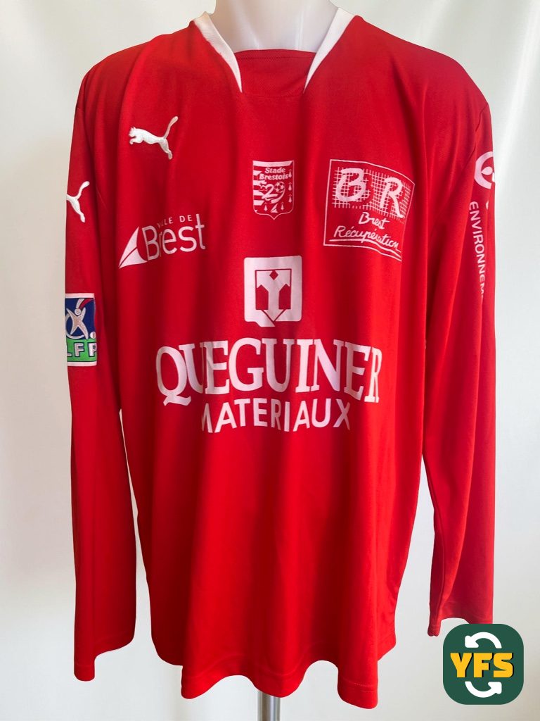 Stade Brestois 2007-2008 Away Poyet #20