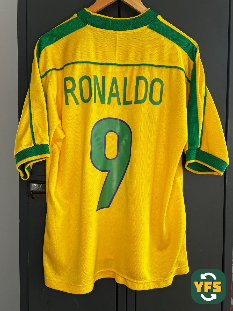 Brazil 1998-1999 Home Store Version Nike - YourFootballShirt - Photo 1