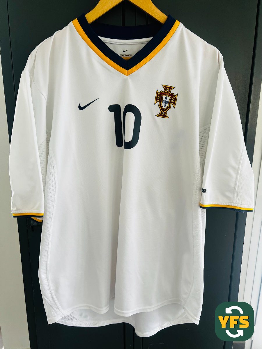 Maillot Portugal 2000-2001 kit RUI COSTA | YFS