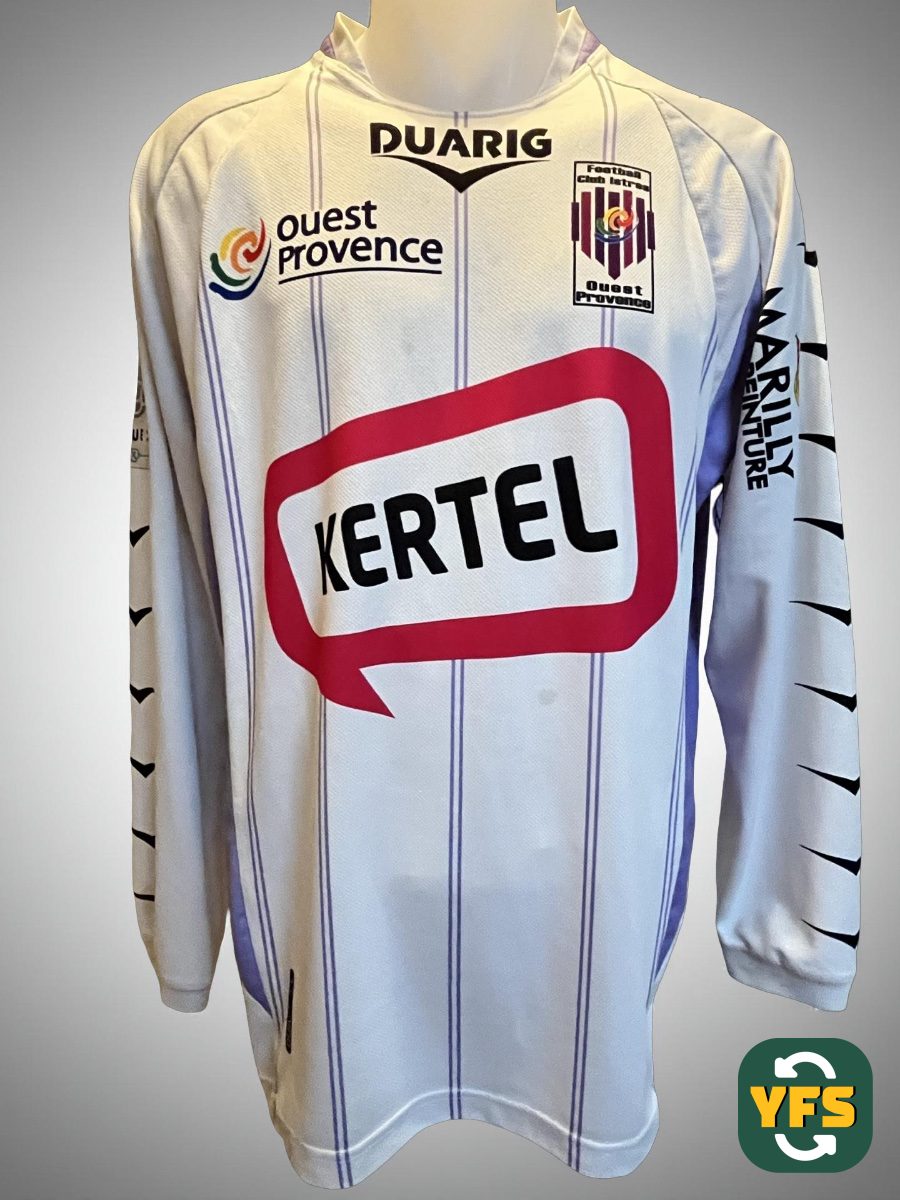 Istres FC 2009-2010 Away Issued Duarig - YourFootballShirt - Photo 1