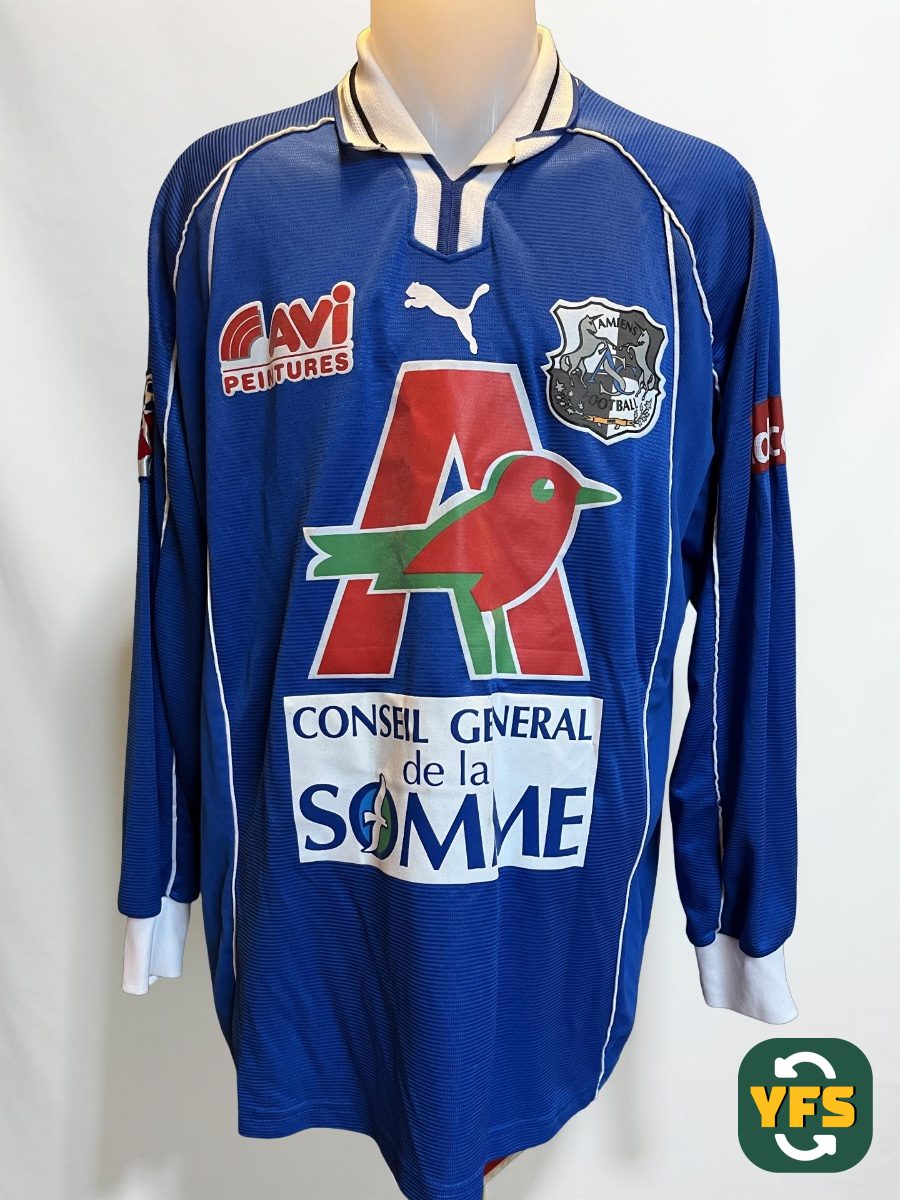 Amiens SC 2001-2002 Away Issued Puma - YourFootballShirt - Photo 1
