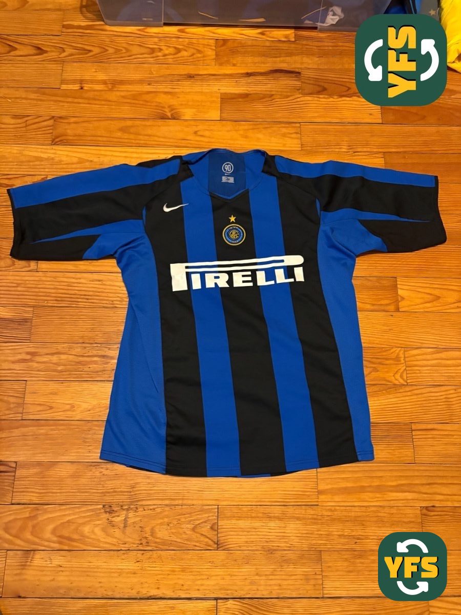 Inter Milan 2004-2005 Home Store Version Nike - YourFootballShirt - Photo 1