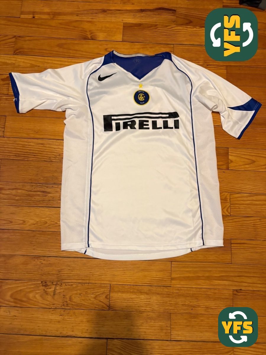 Inter Milan 2005-2006 Away Store Version Nike - YourFootballShirt