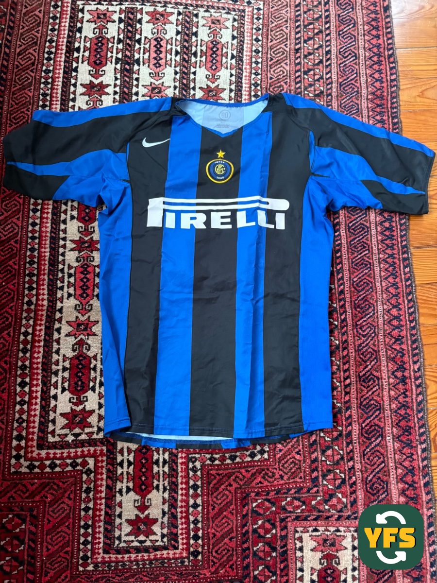 Inter Milan 2004-2005 Home Store Version Nike - YourFootballShirt - Photo 1