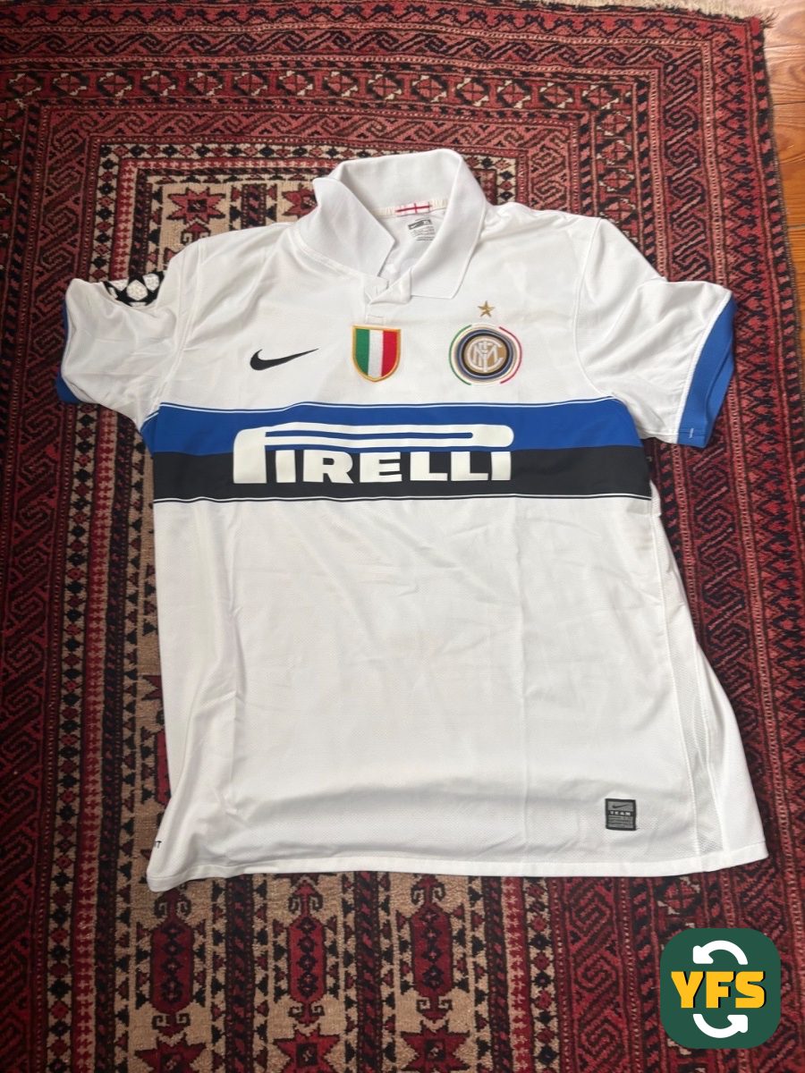 Inter Milan 2009-2010 Away Store Version Nike - YourFootballShirt - Photo 1