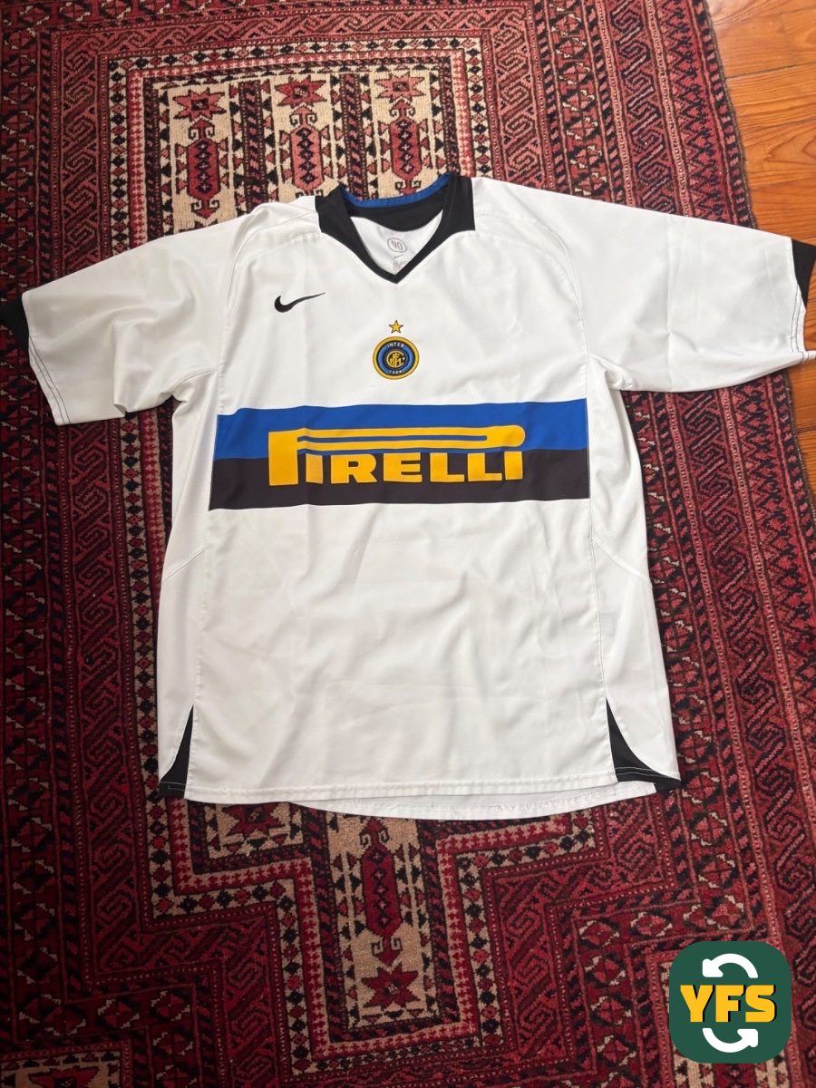 Inter Milan 2005-2006 Away Store Version Nike - YourFootballShirt